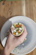 Hot Sweet Potato Wrap